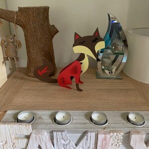 Animal modèle 3D.  Facile à ajouter de la colle, coller et assembler (instructions incluses).  Idéal pour les sacs de fête d’anniversaire