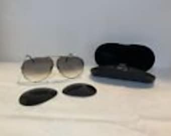 Vintage Porsche Carrera Aviator gold/silver 5621 sunglasses Discounted.