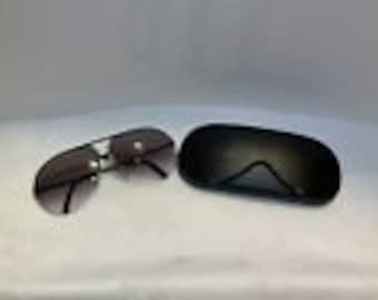 Porsche Carrera Design 5627.90 Vintage sunglasses "new" with gradient lenses, Discounted bottomless frame and case.