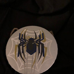 Spider-Man’s symbols bottle cap sign