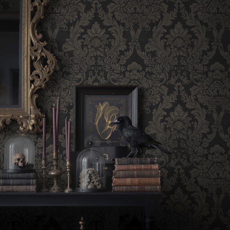 Gothic Wallpaper - Etsy UK