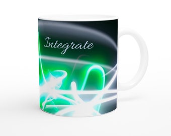 Inner Child Connection Series, 'Integrate.' Image: Reiki, Star Energy. 11oz Ceramic Mug plus Healing Meditation