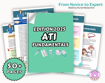 ATI Fundamentals Proctored Exam 50+ Pages, Complete Document, 100% Correct! Nursing Foundations! Ati Rn Exams! Fundamentals Nursing