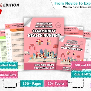 Apuntes de Enfermería de Salud Comunitaria: Guía de Estudio para la Escuela de Enfermería (Descarga Digital)