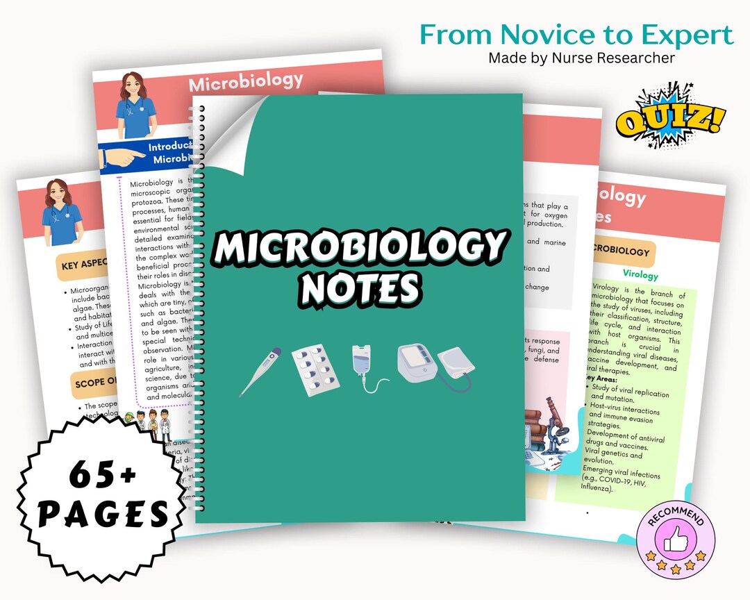 Complete Microbiology Masterclass Guide With Quiz 2025 Notes Perfect ...