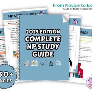 Podręcznik do nauki NP, kieszonkowy podręcznik kliniczny dla pielęgniarki rodzinnej, przegląd komisji FNP, wytyczne dla pielęgniarki, kieszonkowy podręcznik NP