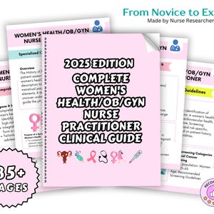 NP Women's Health OB Gyn Nurse Practitioner Quick Clinical Guide ...