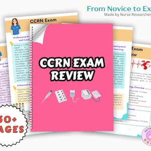 CCRN Prüfungsbesprechung, Prüfungsleitfaden, Cram Sheet, druckbare Prüfung, Zertifizierung, Prüfungsvorbereitung, Intensivpflege, Intensivstation, RN, Krankenschwester