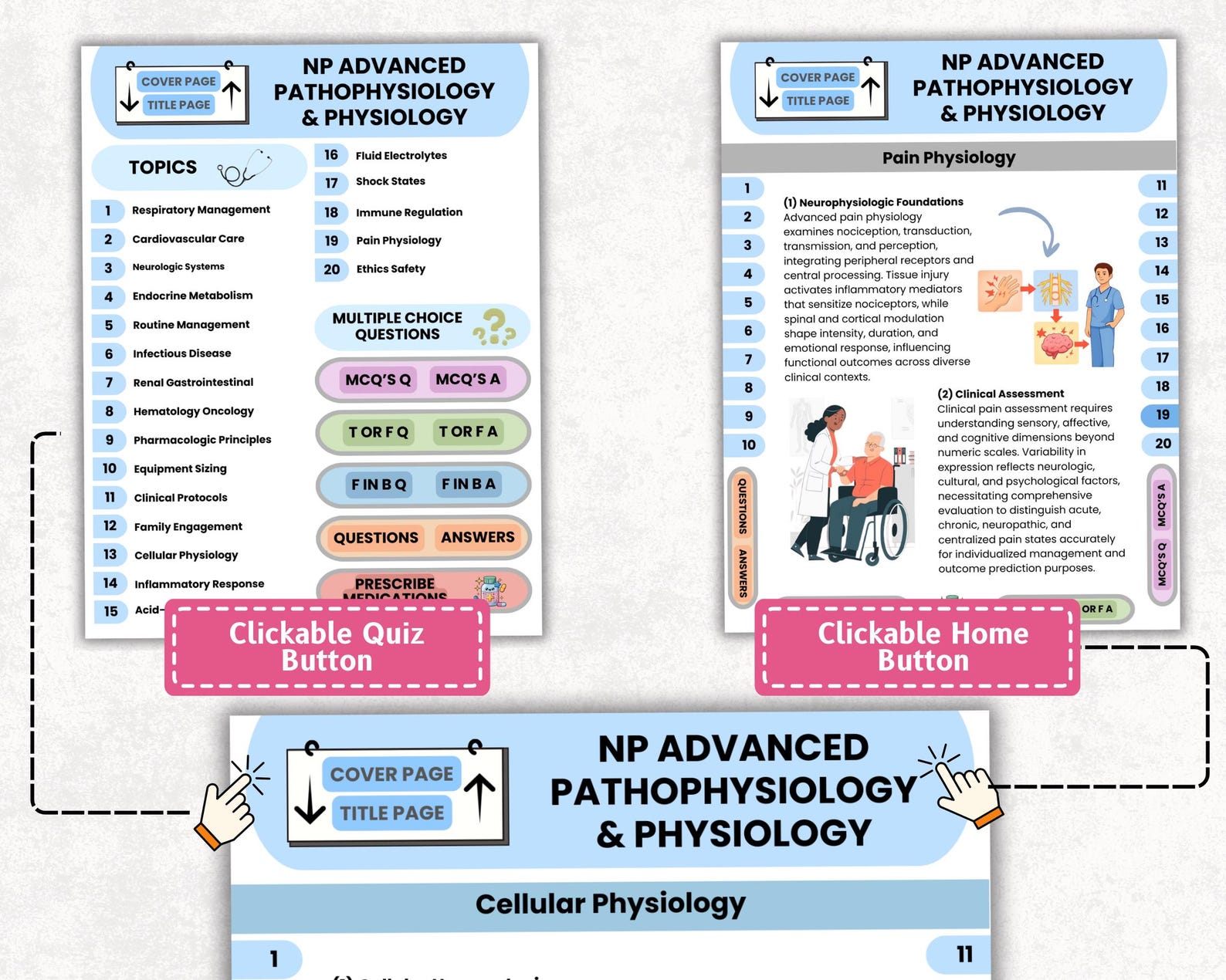 Nursing Pathophysiology Notes.pdf NP Pathophysiology & Physiology Guide, Nurse Practitioner Reference ...