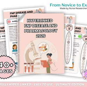 Advance FNP Review Study Guide for Family Nurse Practitioner Board Exam Disease and Pharmacology, Fully Hyperlinked