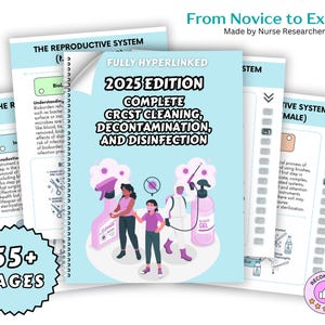 CRCST Cleaning, Decontamination, Disinfection – 2025 Edition, Sterile Processing & SPD Study Notes, Surgical Instruments | CBSPD Tech Review
