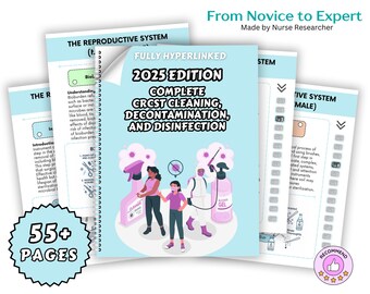 CRCST Cleaning, Decontamination, Disinfection – 2025 Edition, Sterile Processing & SPD Study Notes, Surgical Instruments | CBSPD Tech Review