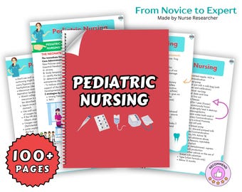 Pediatrics Bundle, Pediatrics Not, Nursing Student Study Guide, Nursing Notes, Nursing Pediatrics, Instant Download