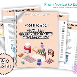 Complete CRCST Preparation and Packaging – 2025 Edition, Sterile Processing & SPD Study Notes, Surgical Instruments | CBSPD Tech Review