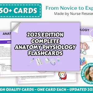 250+ Anatomie und Physiologie Karteikarten | Anatomie Studienführer | Pflegehinweise | Anatomie Karteikarten | Anatomie Pflege | Hinweise zur Physiologie