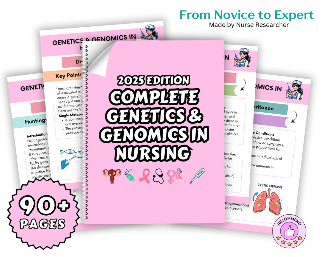 Genetics and Genomics in Nursing, Nursing School Notes, Nursing Notes ...