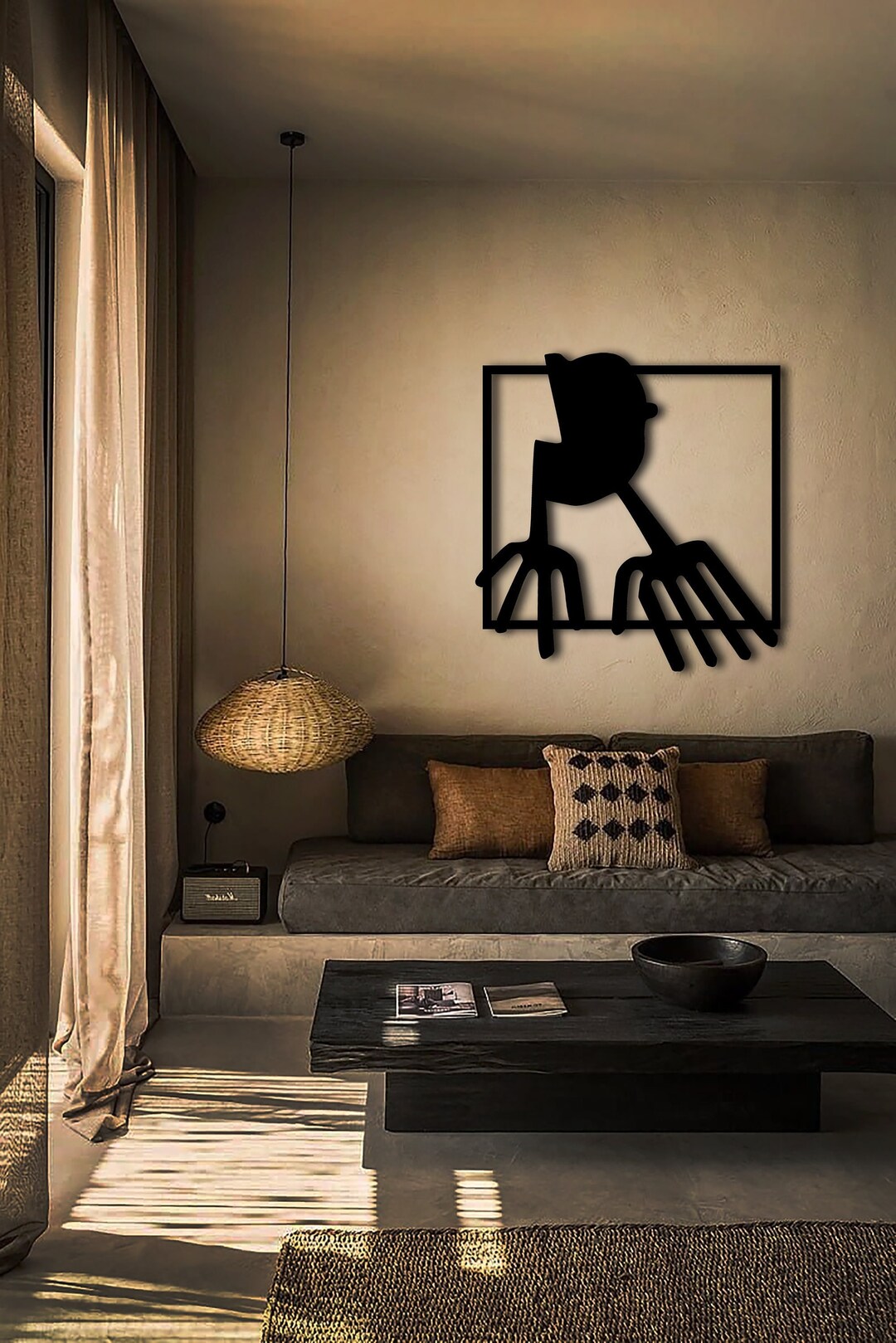 NAZCA LINES HANDS Metal Wall Art Nazca Lines Wall Decor Etsy