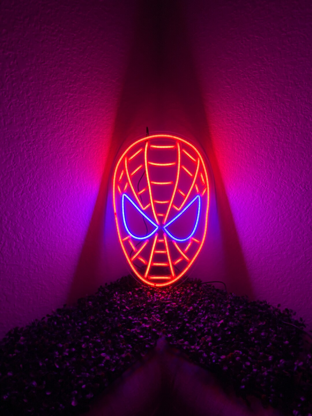 Spiderman Marvel LED Neon Sign Superhero Wall Decor Etsy
