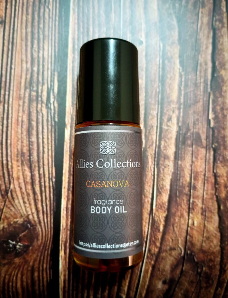 FRAGRANCE BODY OIL Etsy