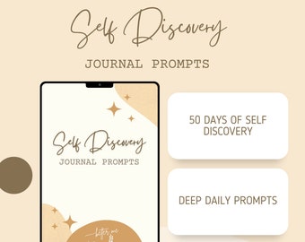 Self-Discovery Journal Prompts | Journaling for Self Care | PDF | Printable