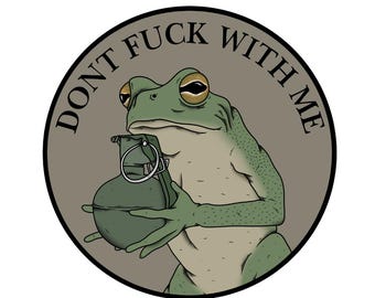 Don't MESS with Me Vinyl Sticker