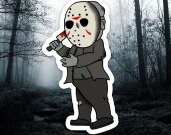 JASON Voorhees Sticker