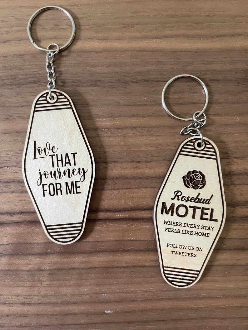 Schitts Creek Inspired Keychains, Schitts Creek Inspired Gifts, Rosebud