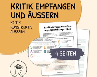 Recevoir des critiques, exprimer des critiques de manière constructive, méthode du dire-le, compétences sociales, psychothérapie, coaching, travail social, soins personnels PDF