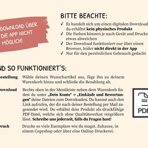 Needs Wheel Poster, Needs, Poster, Self-Reflection, Psychotherapy, Social Work, Grawe, Therapy, Digital Template, German, PDF image 9