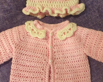 Handgehaakte babyset