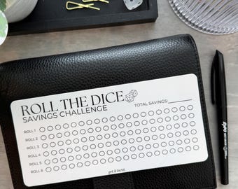 Roll the Dice Savings Challenge | Sinking Funds & Saving Challenges