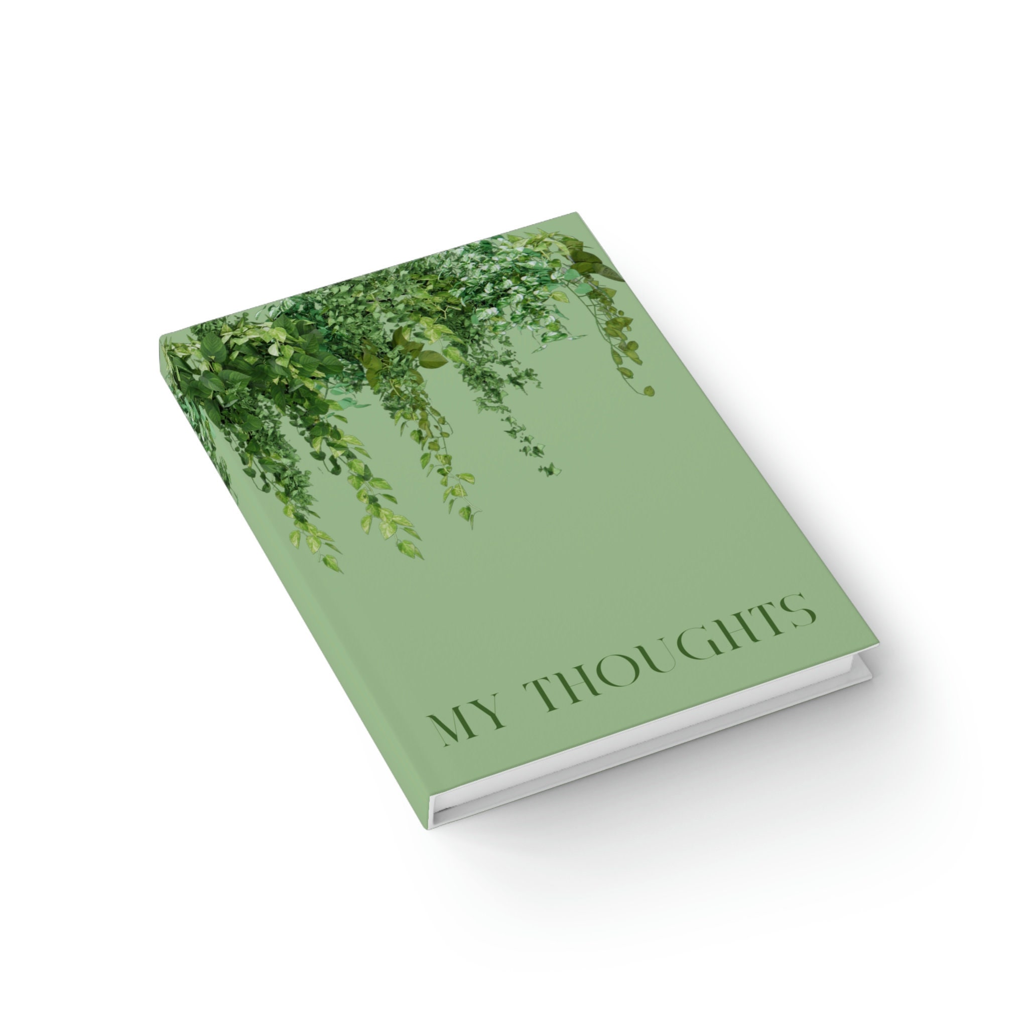 My Thoughts Plant Journal Blank Pages / Plants / Houseplants / Writing 