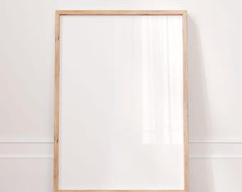 Natural Wood - Premium Wooden Frame