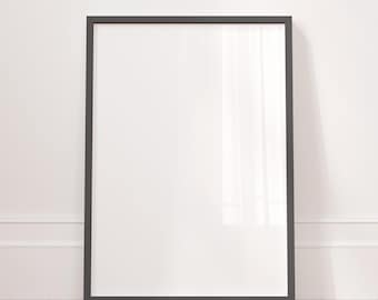 Bold Black - Premium Wooden Frame
