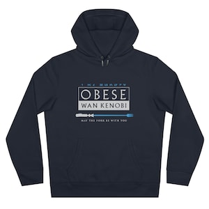 Obese Wan Kenobi - King Hooded Sweatshirt