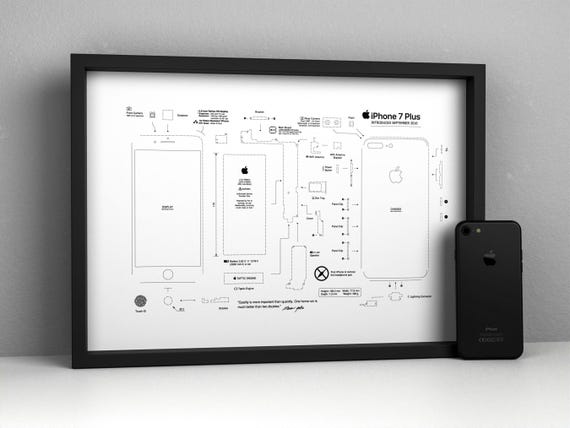 Buy iPhone 7 Plus Teardown Template, iPhone Teardown Template