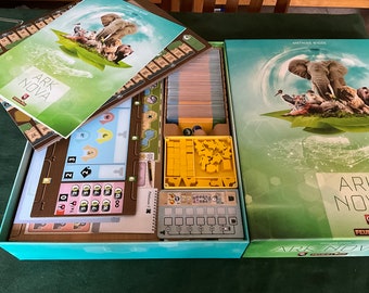 Ark Nova (plus Marine Worlds expansion) - 3D printed box insert