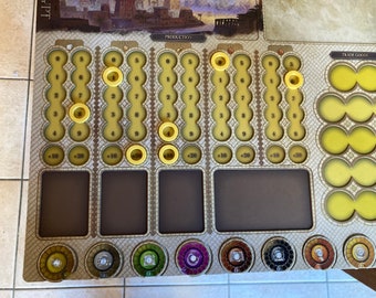 Produktionstracker für die Mosaic XL Spielerboards