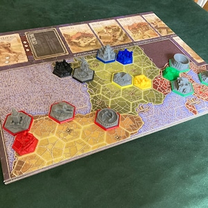 Wonder bases for Mosaic - a Story of Civilization board game - COLOSSUS EDITION [UPDATED]