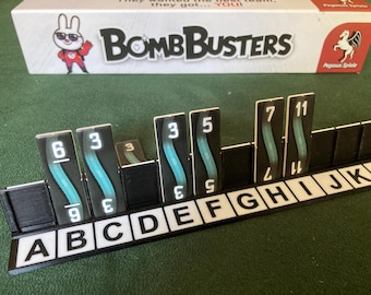Bomb Busters - Insert and Deluxe/upgrade Components - Board