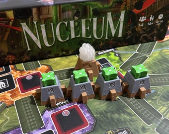 Power plant set for Nucleum board game