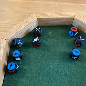 8 battle dice compatible with Commands & Colors: Napoleonics image 5