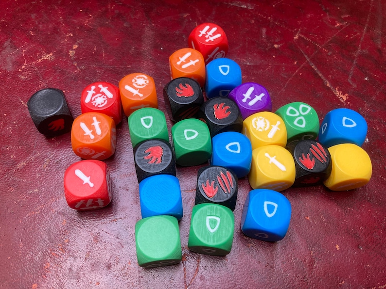 Dice Compatible With Massive Darkness 2 - Etsy
