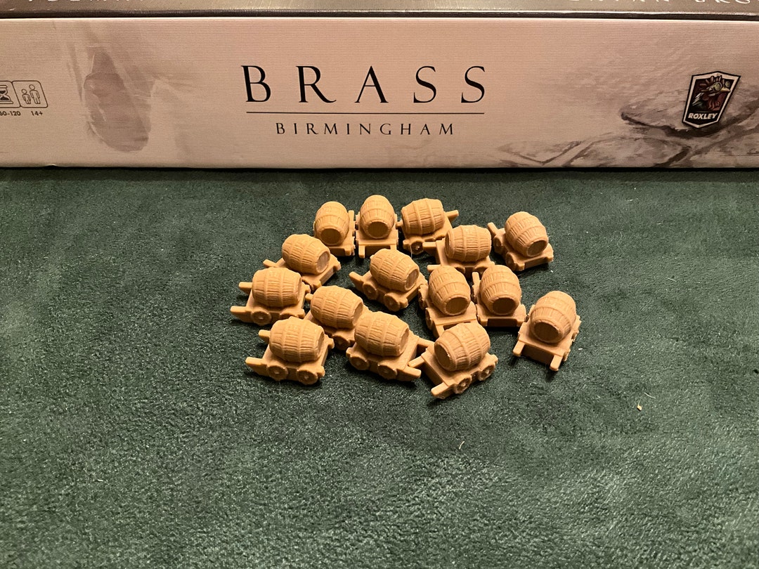 Brass Birmingham Upgraded Beer Barrel Tokens - Etsy
