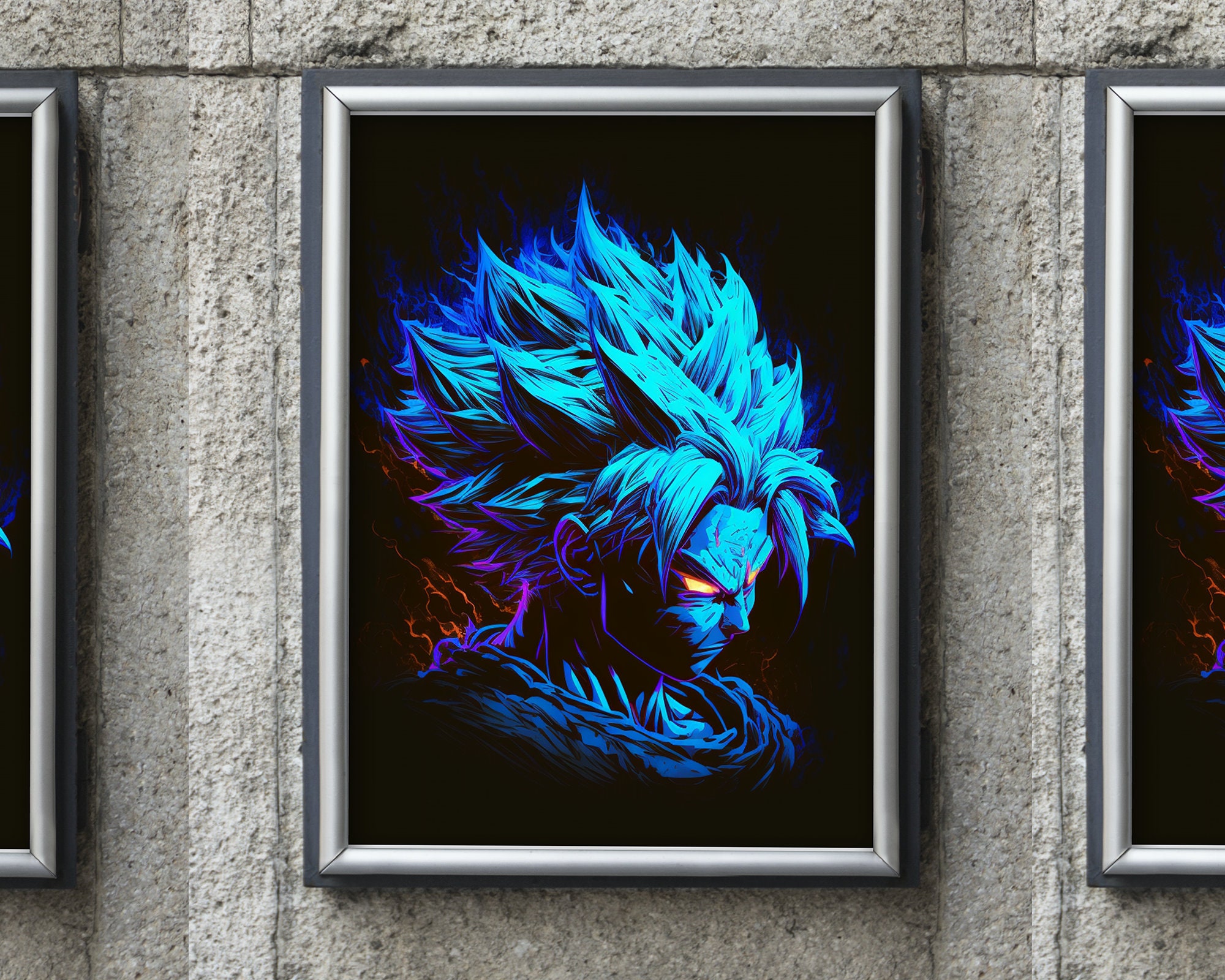 Art Poster Super Saiyan