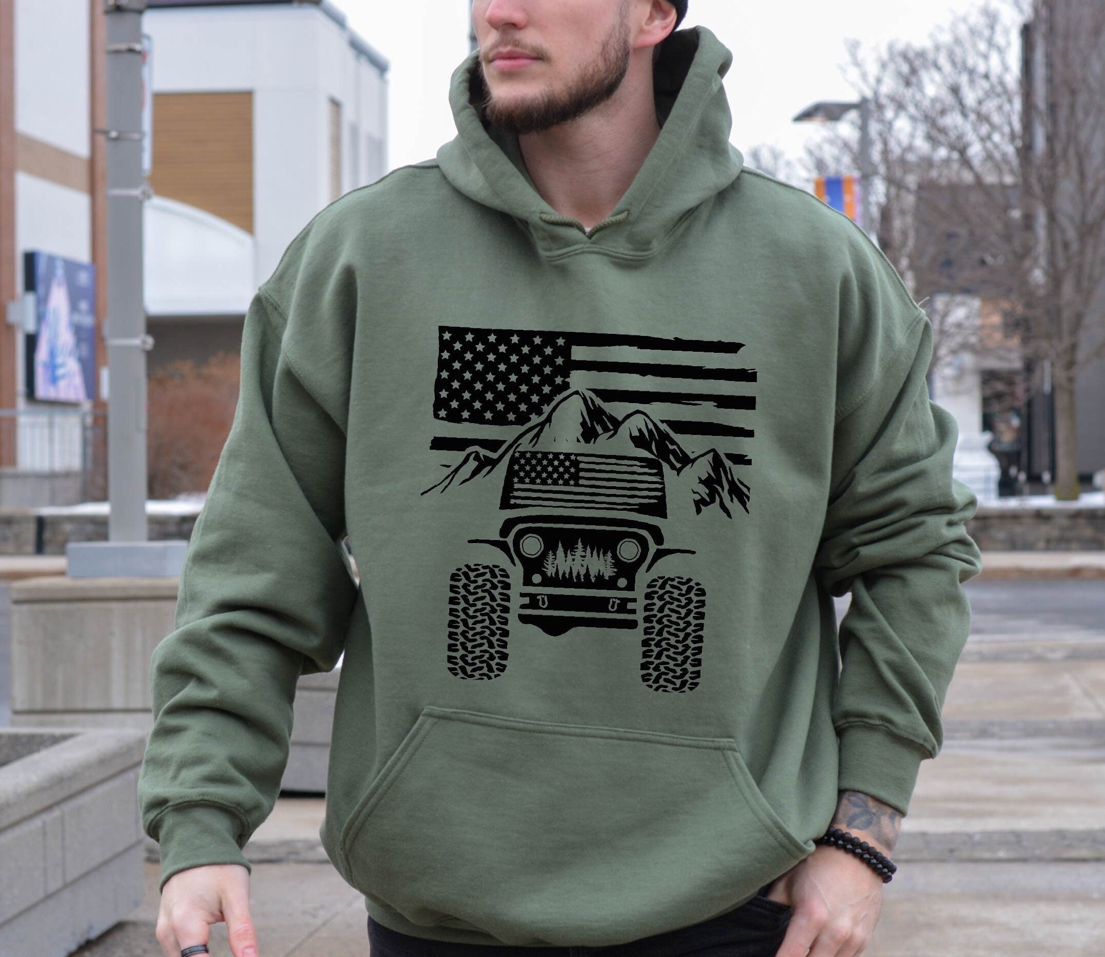 Jeep Christmas good Hoodie