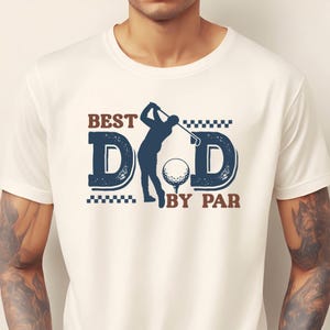 Best Dad By Par Shirt Golf Dad Shirt Fathers Day Gift Golf Shirt For Dad Cool Dads Club Golf Lovers Comfort Colors Dad Shirts