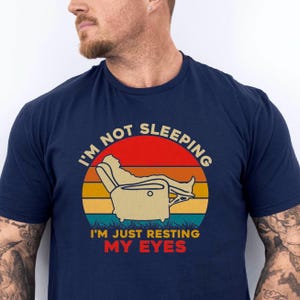 I&#39;m Just Resting My Eyes Shirt,Comfort Color Tired Dad Tshirt, Fathers Day Gifts, Grandparent Gift, Grandpa Gift Shirt, Funny Father Shirt