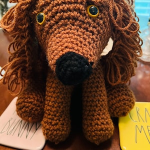 Boykin Spaniel Crocheted