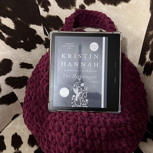 Kindle Pouf Crocheted